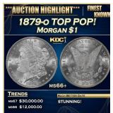 1879-o Morgan Dollar TOP POP! $1 ms66+ SEGS