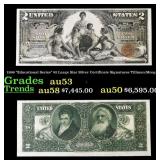 1896 $2 Large Size Silver Certificate "Educational