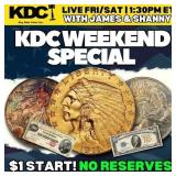 Key Date Coins Weekend Special - $1 Openings! 35LD