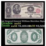 1891 $10 Treasury Note General General William She