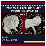 2015-W March Of Dimes Proof Modern Commem Dollar $
