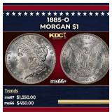 1885-o Morgan Dollar $1 ms66+ SEGS