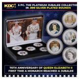 5 Coin Queen Elizabeth II - The Platnium Jubalee -