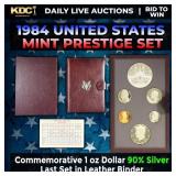 1984 Prestige Proof Set - Last set in the Leather