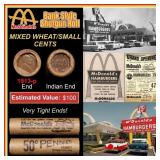Lincoln Wheat Cent 1c Mixed Roll Orig Brandt McDon
