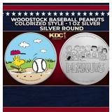 2021 Tuvalu The Simpsons Family - 1 oz Silver Roun