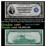 1918 $2 Large Size National Currency "Battleship"
