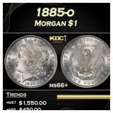 1885-o Morgan Dollar $1 ms66+ SEGS