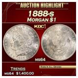 1888-s Morgan Dollar $1 ms64 SEGS
