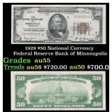 1929 $50 National Currency Federal Reserve Bank of