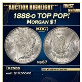 1888-o Morgan Dollar TOP POP! $1 ms67 SEGS