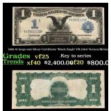 1899 $1 large size Silver Certificate "Black Eagle