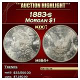 1883-s Morgan Dollar $1 ms64+ SEGS