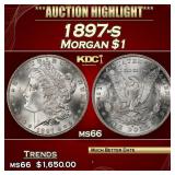 1897-s Morgan Dollar $1 ms66 SEGS