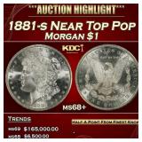 1881-s Morgan Dollar Near Top Pop $1 ms68+ SEGS