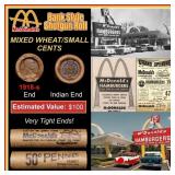 Lincoln Wheat Cent 1c Mixed Roll Orig Brandt McDon