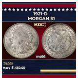 1921-d Morgan Dollar $1 ms66 SEGS