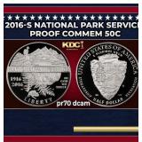 2016-S National Park Service Proof Modern Commem H