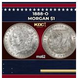 1888-o Morgan Dollar $1 Grades ms62