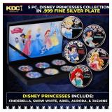 10 Coin Gold Plated Disney Princesses Set