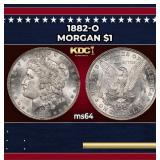 1882-o Morgan Dollar $1 Grades ms64