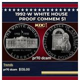 1992-W White House Proof Modern Commem Dollar $1 p