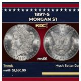 1897-s Morgan Dollar $1 ms66 SEGS