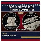 2003-P First Flight Proof Modern Commem Dollar $1