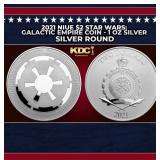 2021 Niue $2 Star Wars: Galactic Empire Coin - 1 o