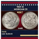1921-d Morgan Dollar $1 ms66 SEGS