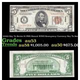 1934A $5 FRN Hawaii WWII Emergency Currency Key To