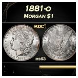 1881-o Morgan Dollar $1 Grades ms63