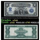 1899 $2 Large Size Silver Certificate "Mini-Portho