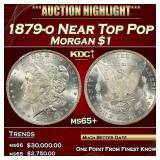 1879-o Morgan Dollar Near Top Pop $1 ms65+ SEGS