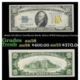 1934A $10 Silver Certificate North Africa WWII Eme