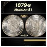 1879-s Morgan Dollar $1 Grades ms62+