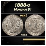 1888-o Morgan Dollar $1 Grades ms62