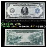 1914 $10 Large Size Blue Seal Federal Reserve Note