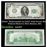 1928A $100 Green Seal Federal Reserve Note "Redeem