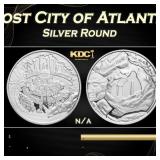 Legendary Realms: Lost City of Atlantis - 1 oz Sil