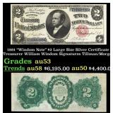 1891 $2 Large Size Silver Certificate "Windom Note