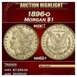 1896-o Morgan Dollar $1 ms62+ USCG