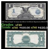 1899 $1 large size Silver Certificate "Black Eagle