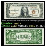 1935A $1 Silver Certificate Hawaii WWII Emergency