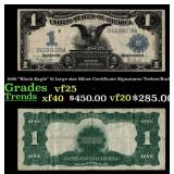 1899 $1 large size Silver Certificate "Black Eagle