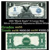 1899 $1 large size Silver Certificate "Black Eagle