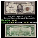 1929 $50 National Currency Federal Reserve Bank of