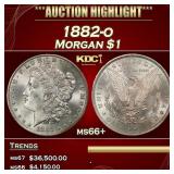 1882-o Morgan Dollar $1 ms66+ SEGS