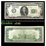 1928A $100 Green Seal Federal Reserve Note "Redeem
