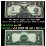 1899 $1 large size Silver Certificate "Black Eagle